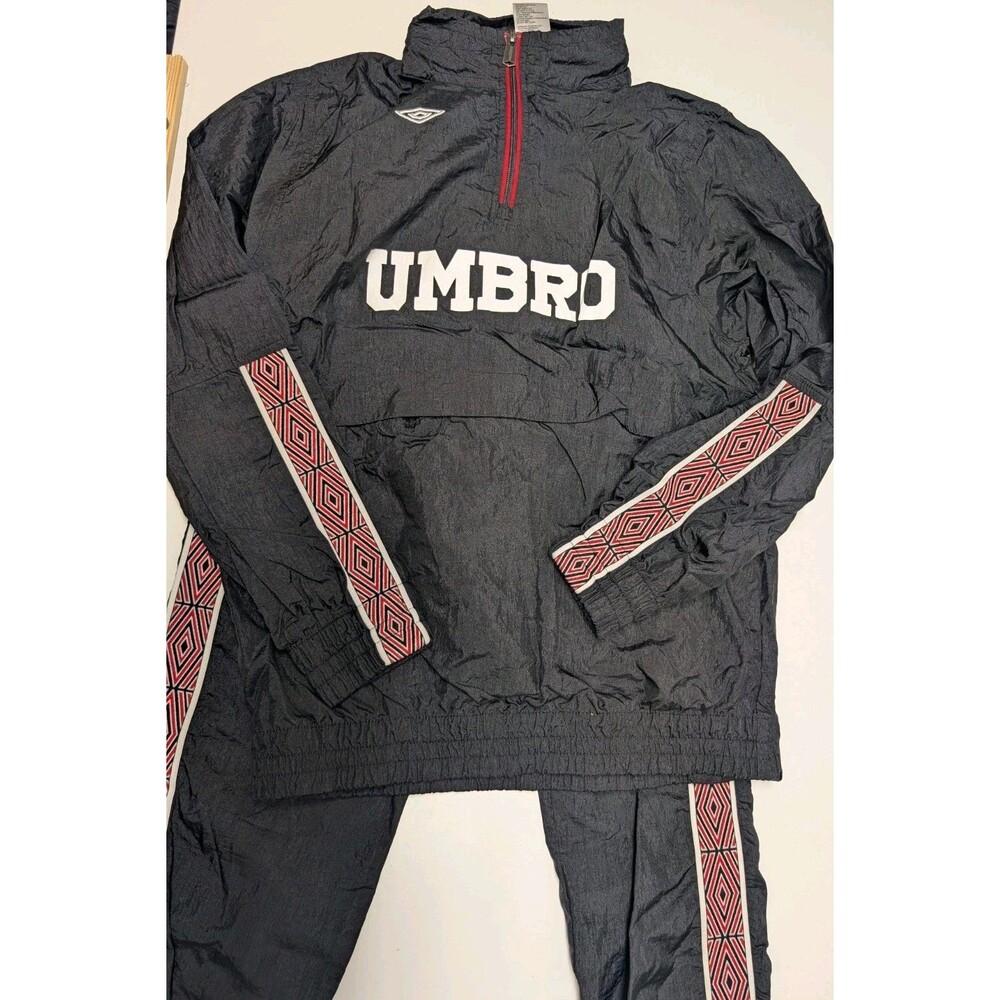 Umbro  Boy's Youth Warm Up Outfit Large/Med  In Goal Pullover Jacket Diamond